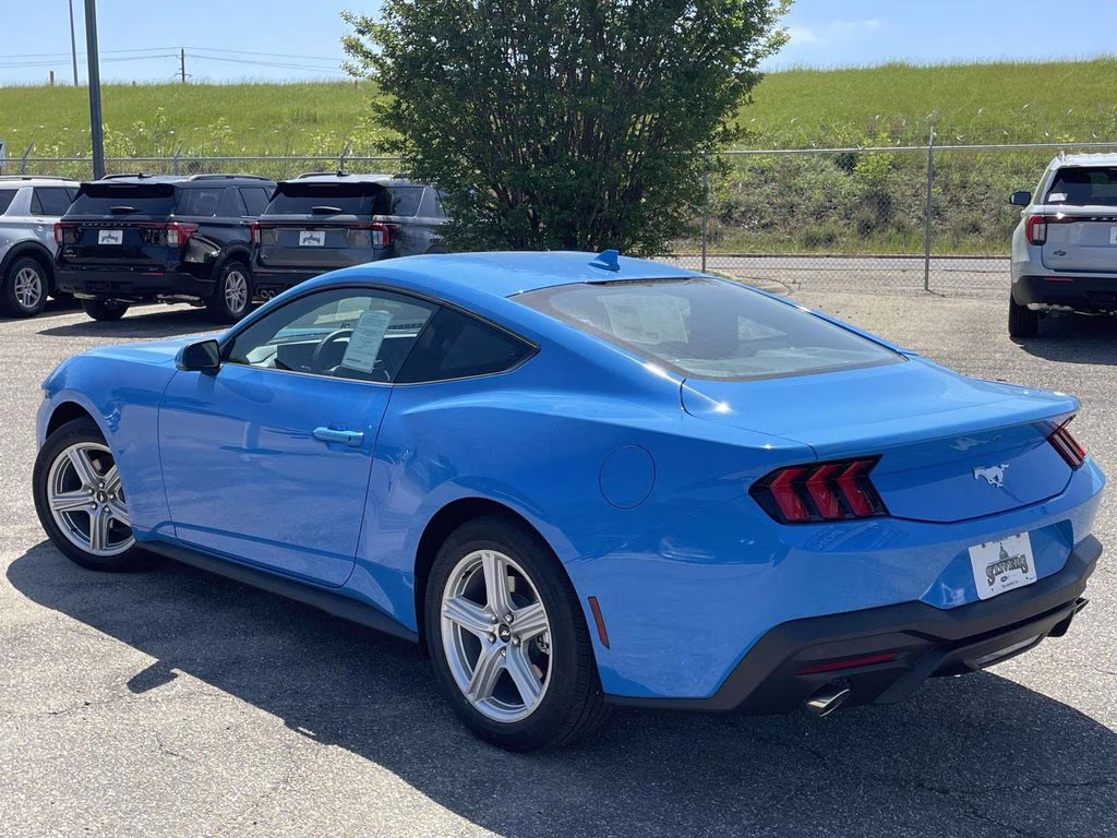 2026 Grabber Blue Ford Mustang EcoBoost RWD Coupe