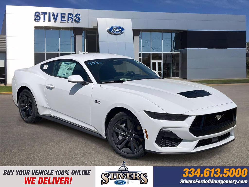 2026 Oxford White Ford Mustang GT RWD Coupe