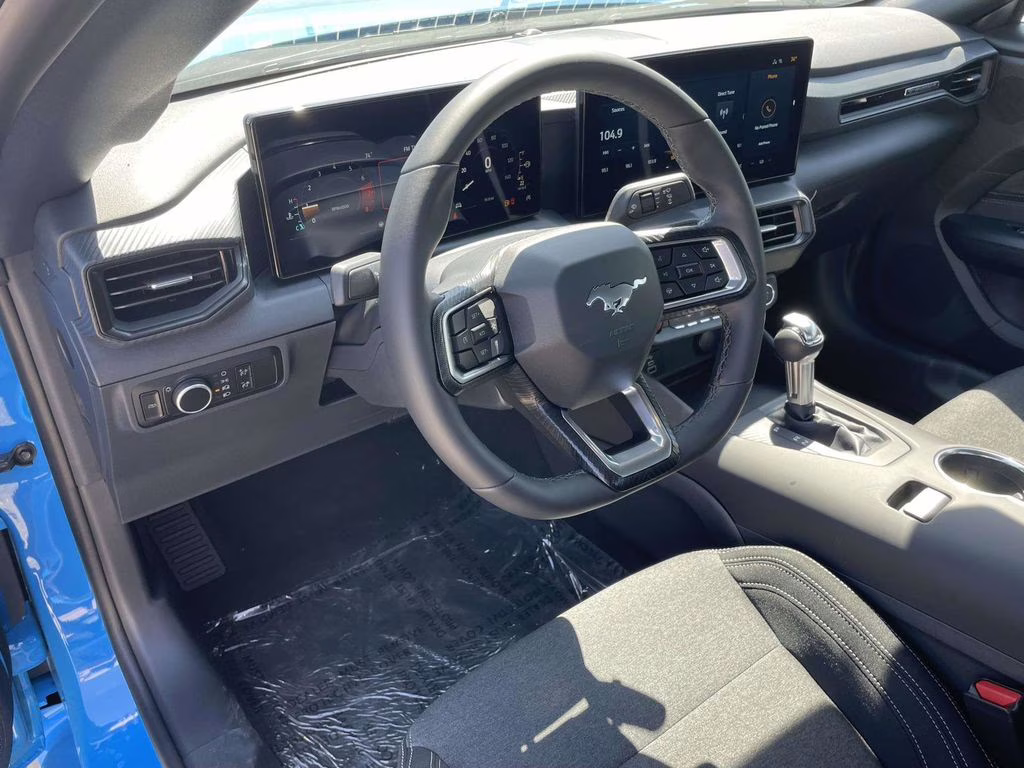 2026 Grabber Blue Ford Mustang EcoBoost RWD Coupe