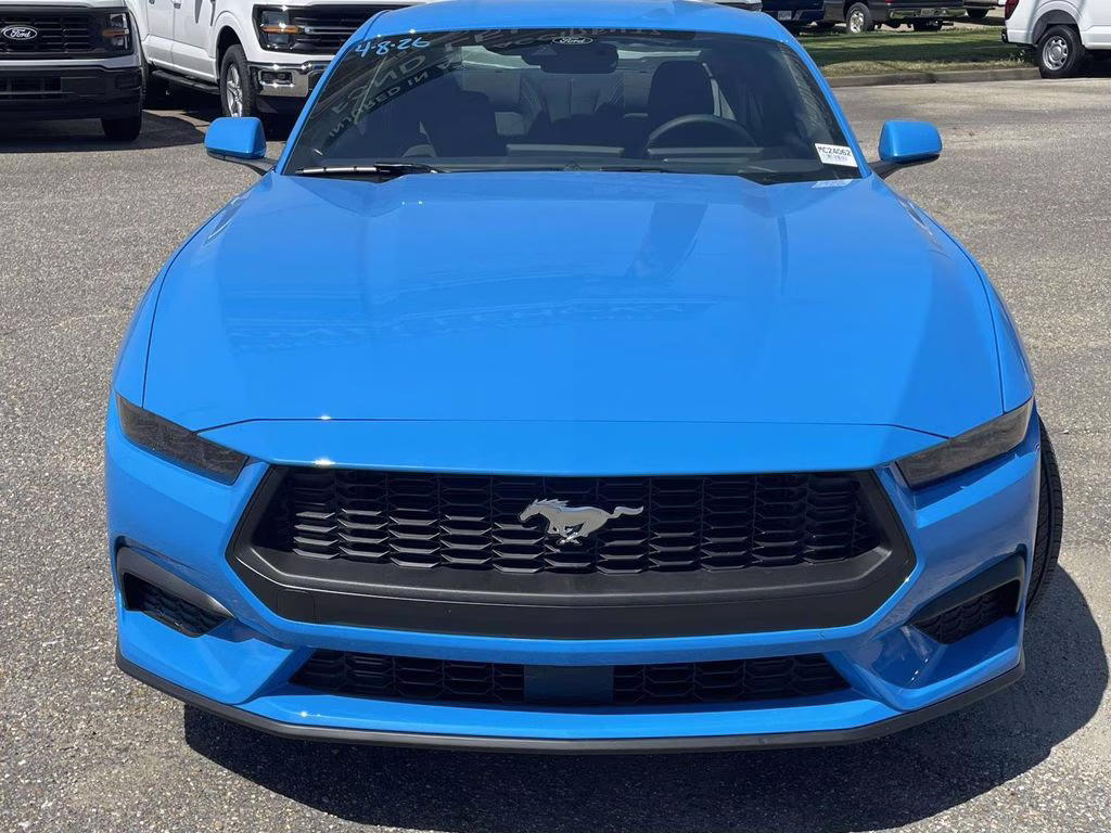 2026 Grabber Blue Ford Mustang EcoBoost RWD Coupe
