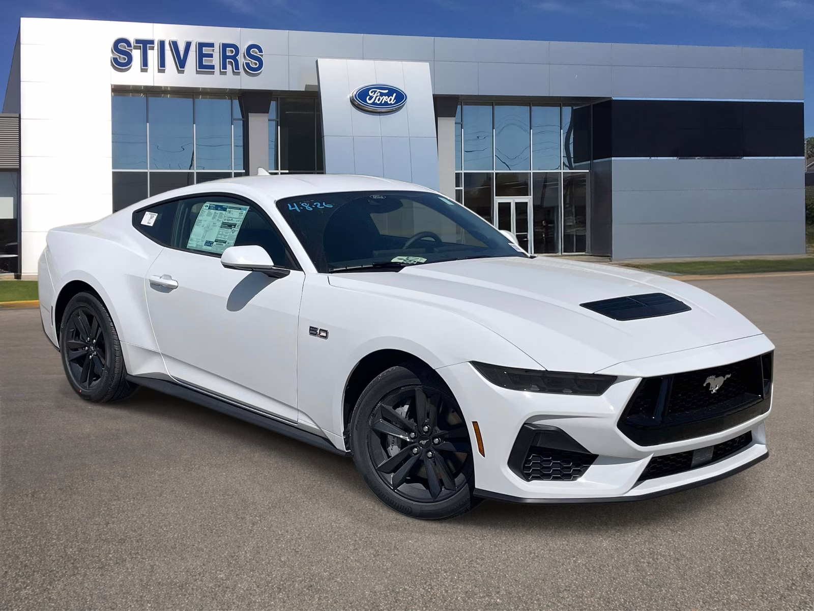 2026 Oxford White Ford Mustang GT RWD Coupe