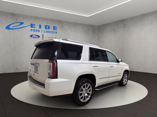 2015 White Diamond Tricoat GMC Yukon Denali 4X4 SUV