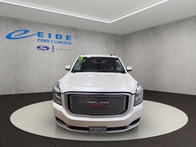 2015 White Diamond Tricoat GMC Yukon Denali 4X4 SUV