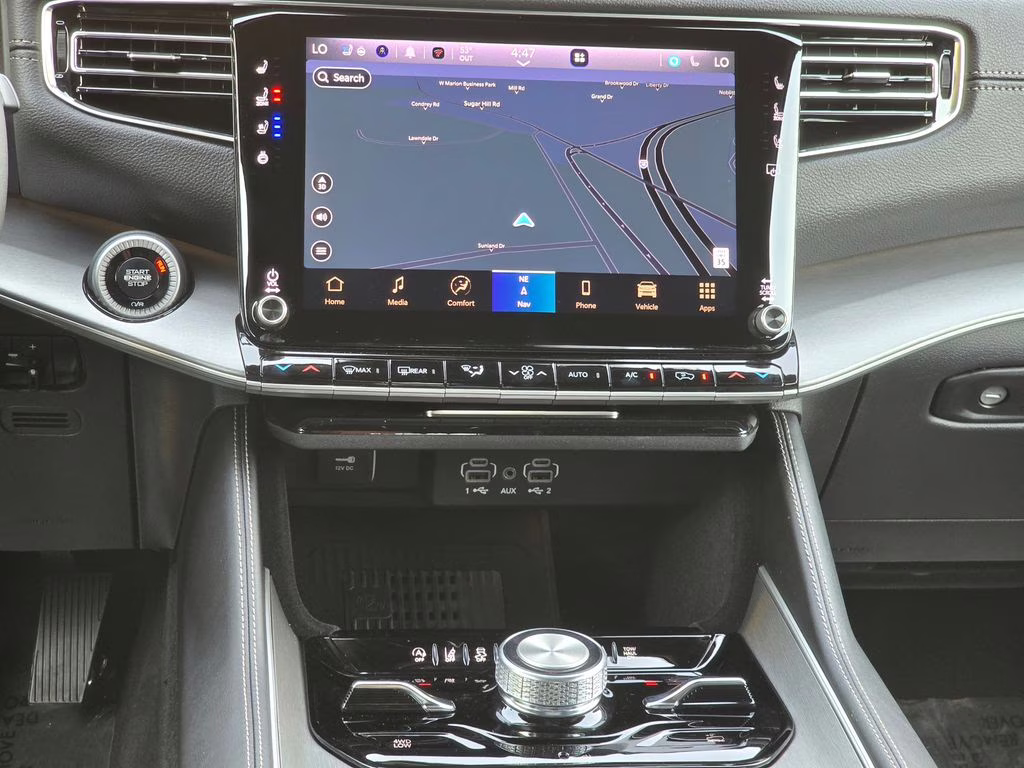 2026 Steel Blue Jeep Grand Wagoneer Upland 4X4 SUV