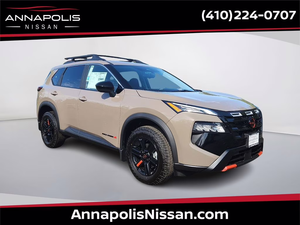 2026 Baja Storm Metallic Nissan Rogue Rock Creek AWD SUV