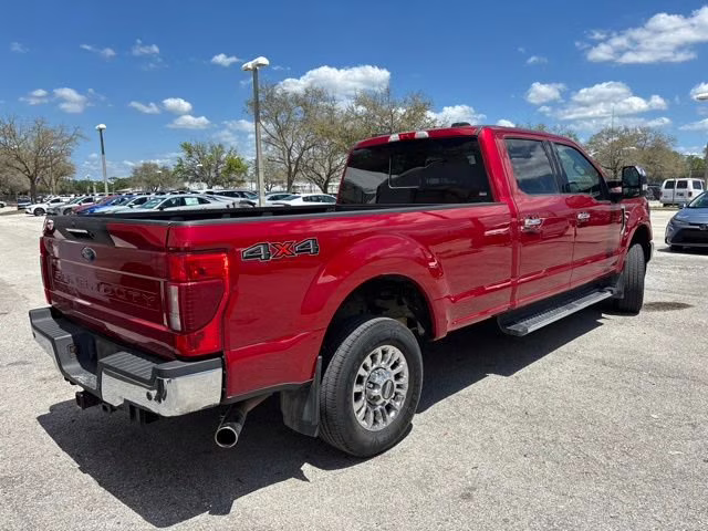 2020 Red Metallic Ford Super Duty F-250 SRW Lariat 4X4 Truck