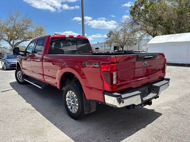 2020 Red Metallic Ford Super Duty F-250 SRW Lariat 4X4 Truck