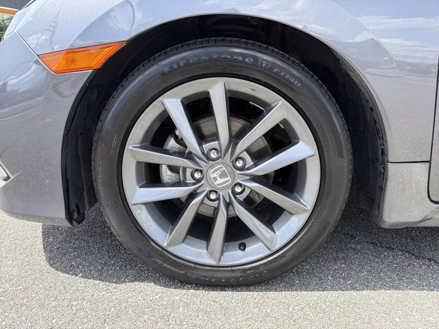 2021 Modern Steel Metallic Honda Civic Sedan EX FWD Sedan