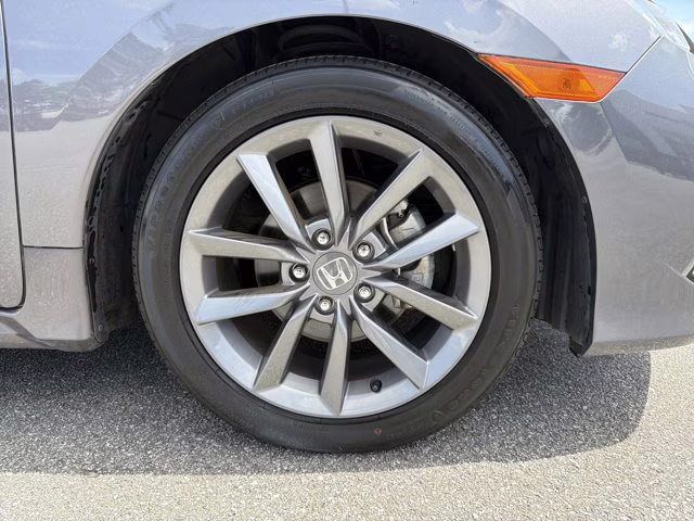 2021 Modern Steel Metallic Honda Civic Sedan EX FWD Sedan