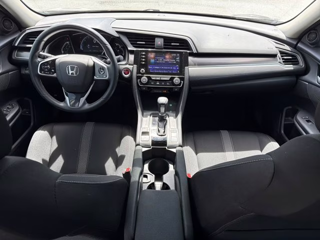 2021 Modern Steel Metallic Honda Civic Sedan EX FWD Sedan