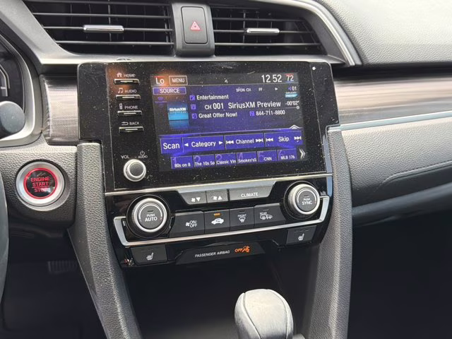 2021 Modern Steel Metallic Honda Civic Sedan EX FWD Sedan