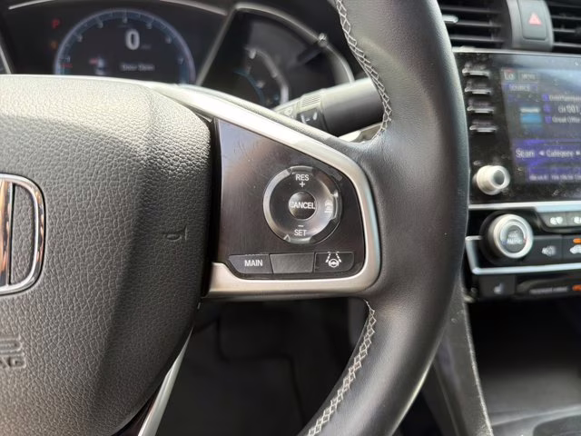 2021 Modern Steel Metallic Honda Civic Sedan EX FWD Sedan