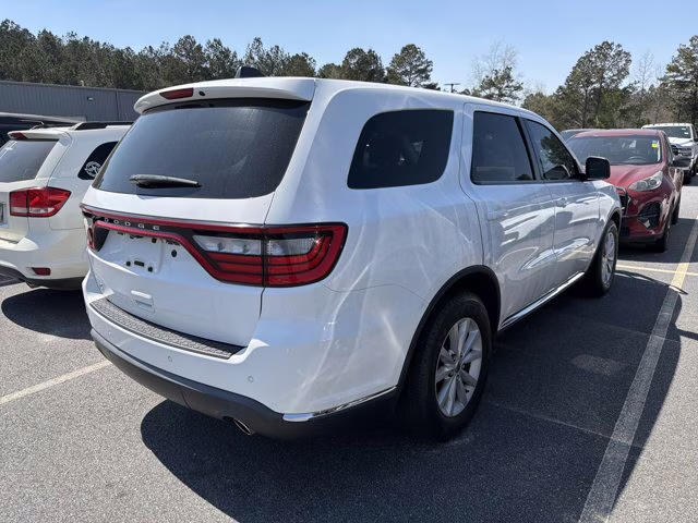 2020 White Knuckle Clearcoat Dodge Durango Pursuit AWD SUV