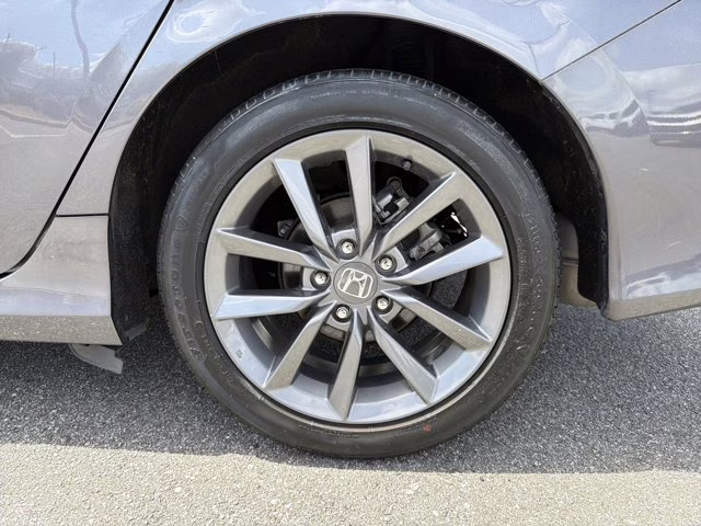 2021 Modern Steel Metallic Honda Civic Sedan EX FWD Sedan