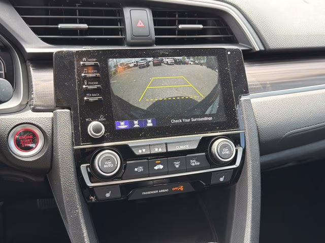 2021 Modern Steel Metallic Honda Civic Sedan EX FWD Sedan