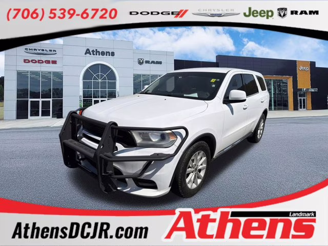 2020 White Knuckle Clearcoat Dodge Durango Pursuit AWD SUV
