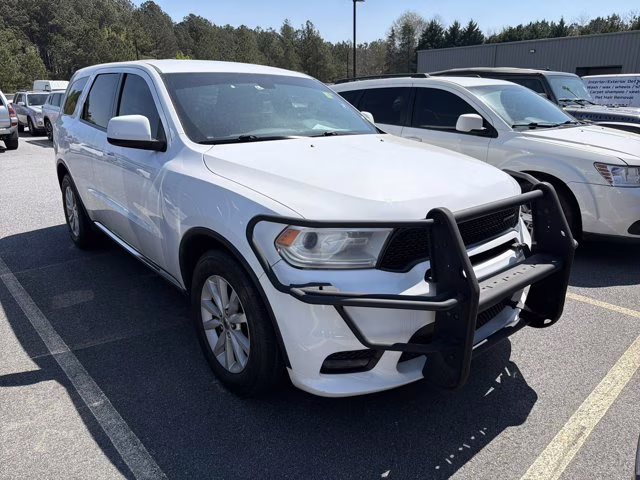 2020 White Knuckle Clearcoat Dodge Durango Pursuit AWD SUV