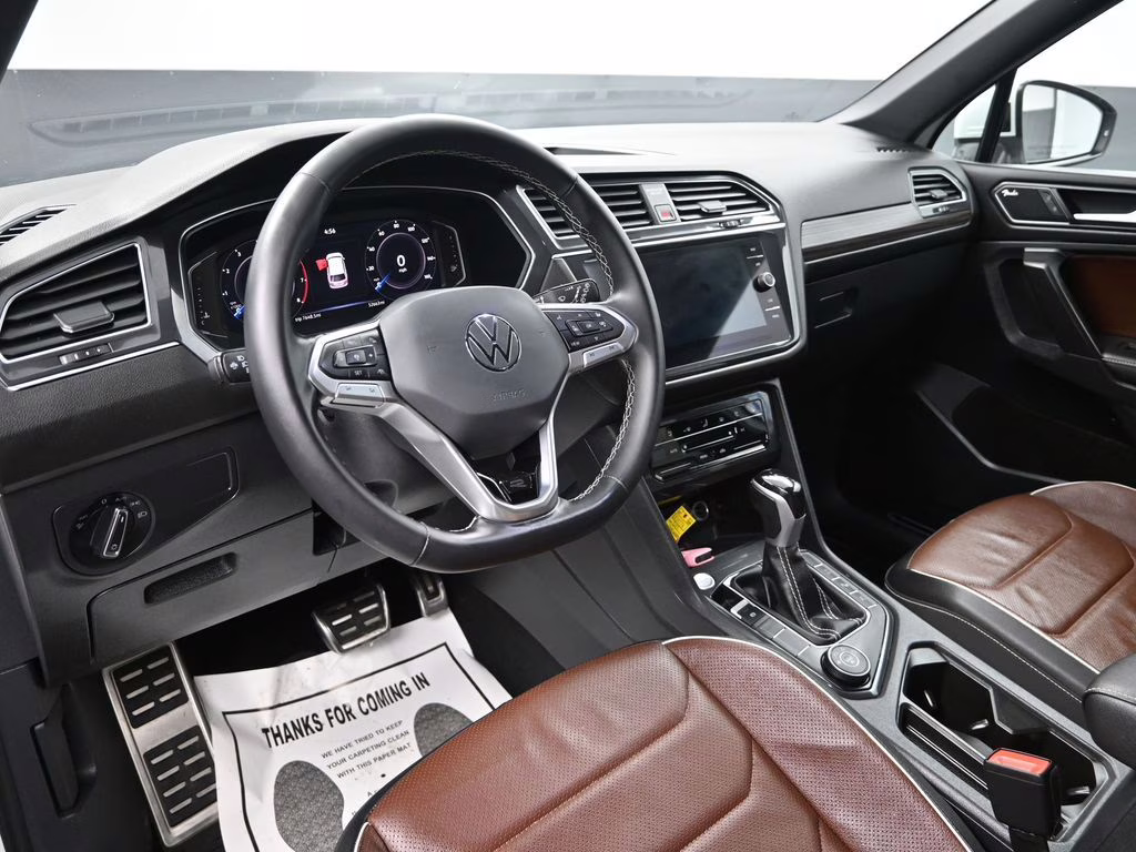 2023 Opal White Volkswagen Tiguan 2.0T SEL R-Line AWD SUV