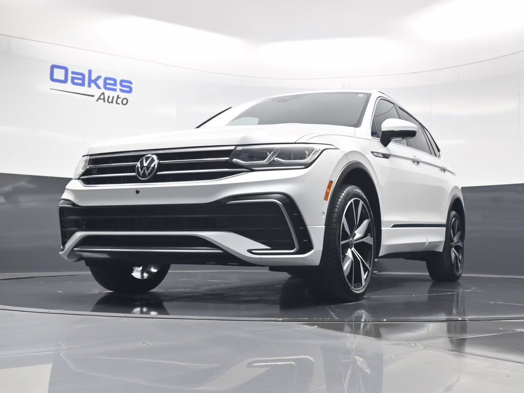 2023 Opal White Volkswagen Tiguan 2.0T SEL R-Line AWD SUV