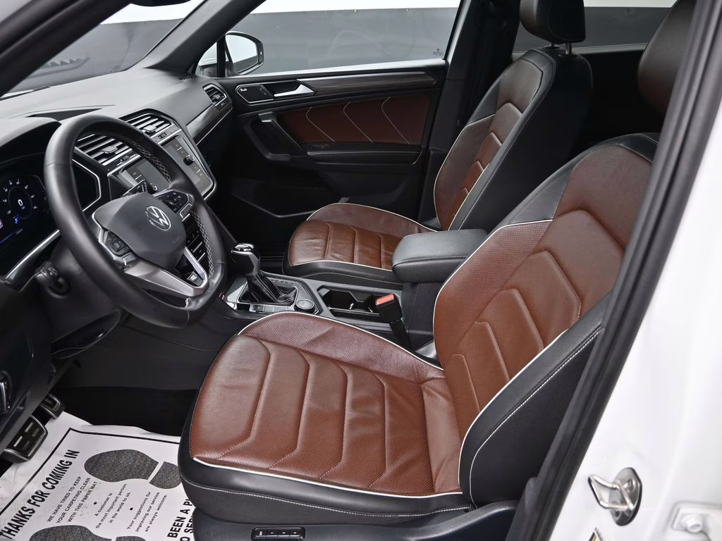 2023 Opal White Volkswagen Tiguan 2.0T SEL R-Line AWD SUV