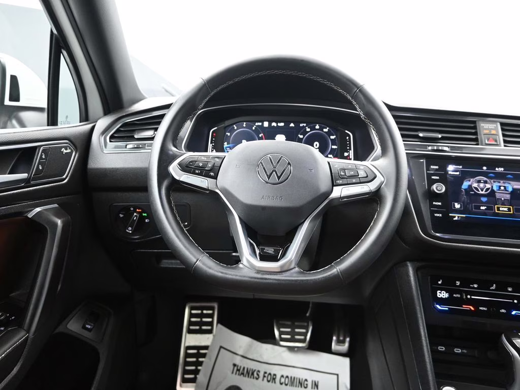 2023 Opal White Volkswagen Tiguan 2.0T SEL R-Line AWD SUV