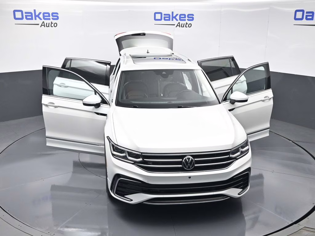 2023 Opal White Volkswagen Tiguan 2.0T SEL R-Line AWD SUV