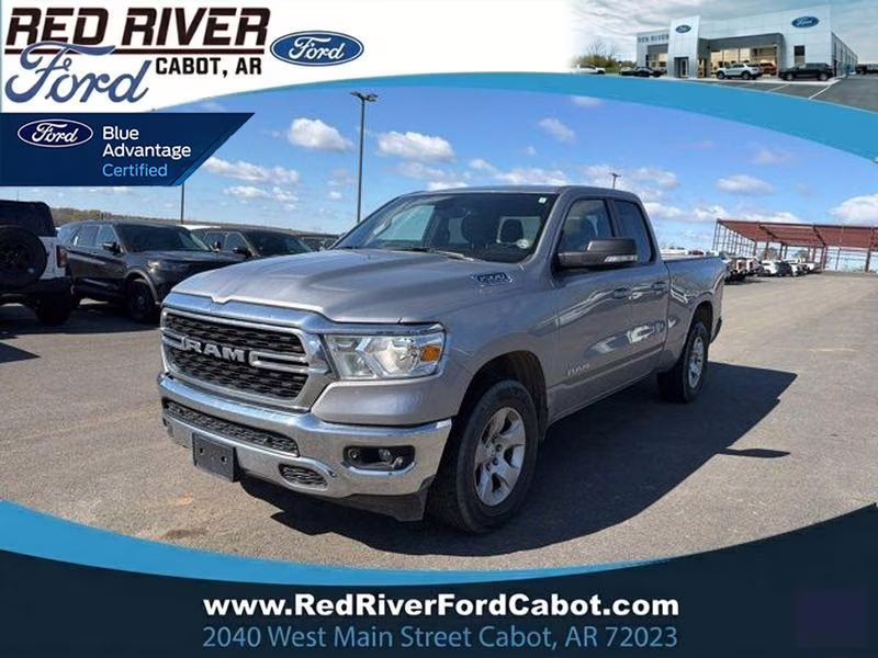 2022 Billet Silver Metallic Clearcoat Ram 1500 Lone Star RWD Truck