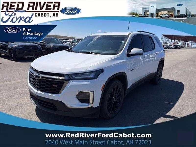 2023 Summit White Chevrolet Traverse RS FWD SUV