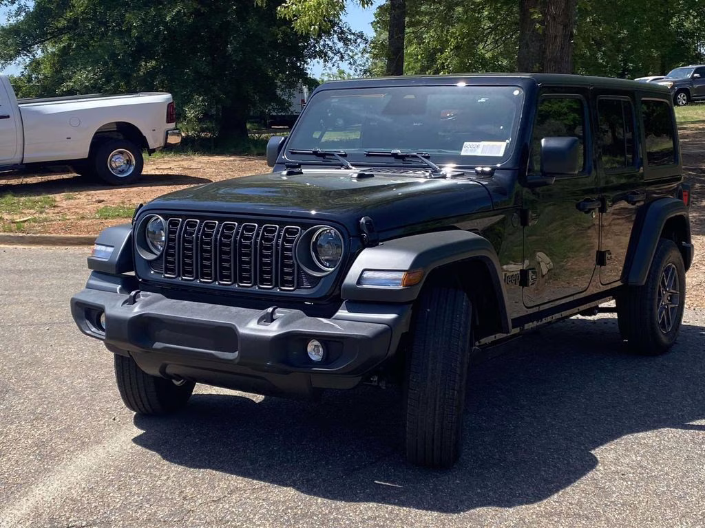 2026 Black Clearcoat Jeep Wrangler Sport S 4X4 SUV