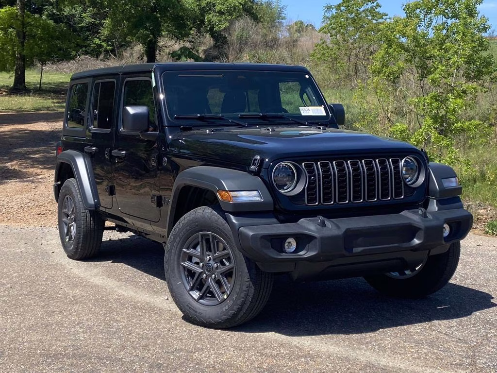 2026 Black Clearcoat Jeep Wrangler Sport S 4X4 SUV