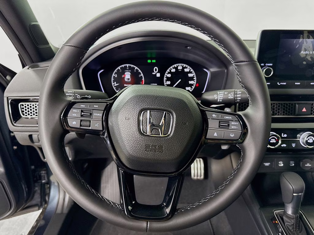 2026 Meteorite Gray Metallic Honda Civic Sport FWD Hatchback