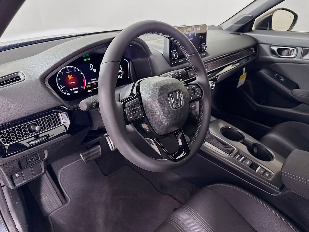 2026 Meteorite Gray Metallic Honda Civic Sport FWD Hatchback