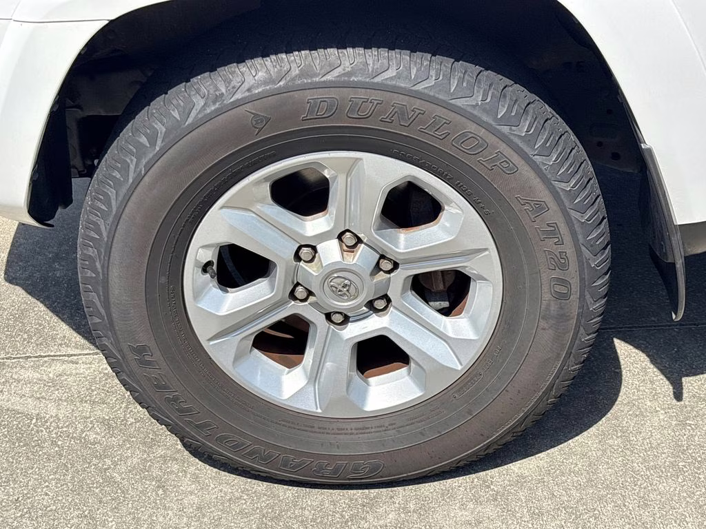 2022 White Toyota 4Runner SR5 Premium 4X4 SUV