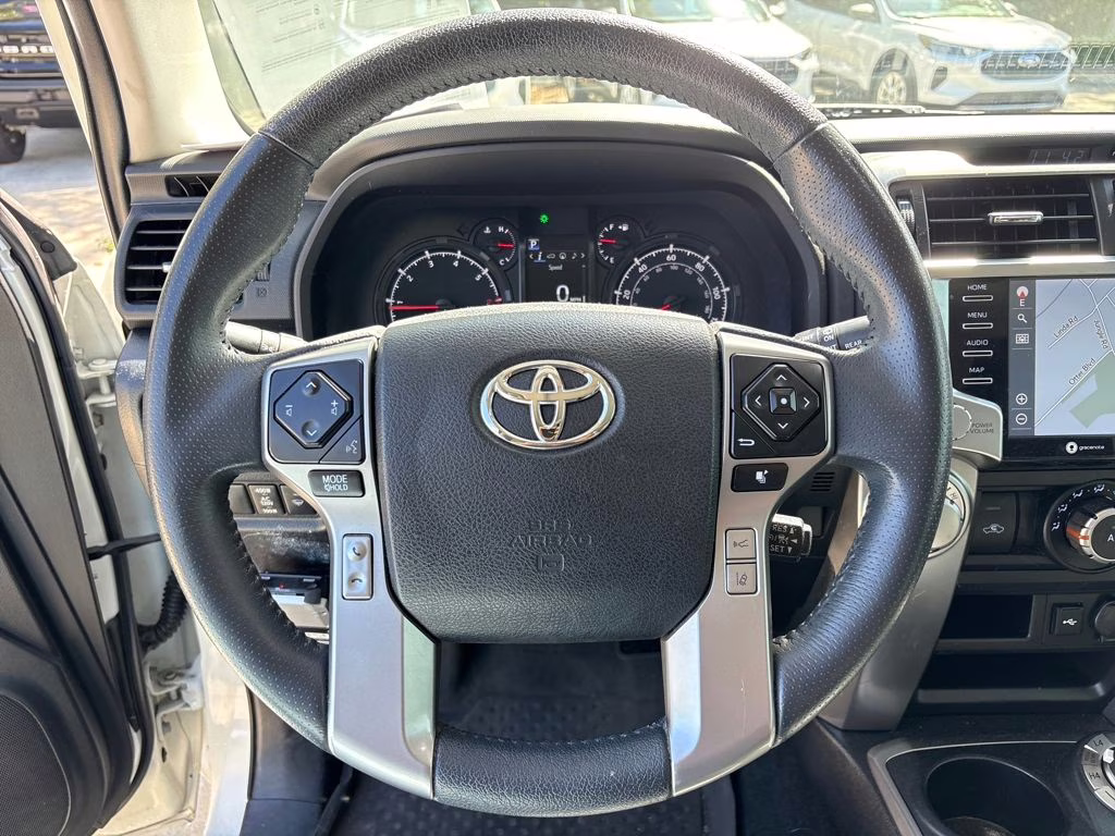 2022 White Toyota 4Runner SR5 Premium 4X4 SUV