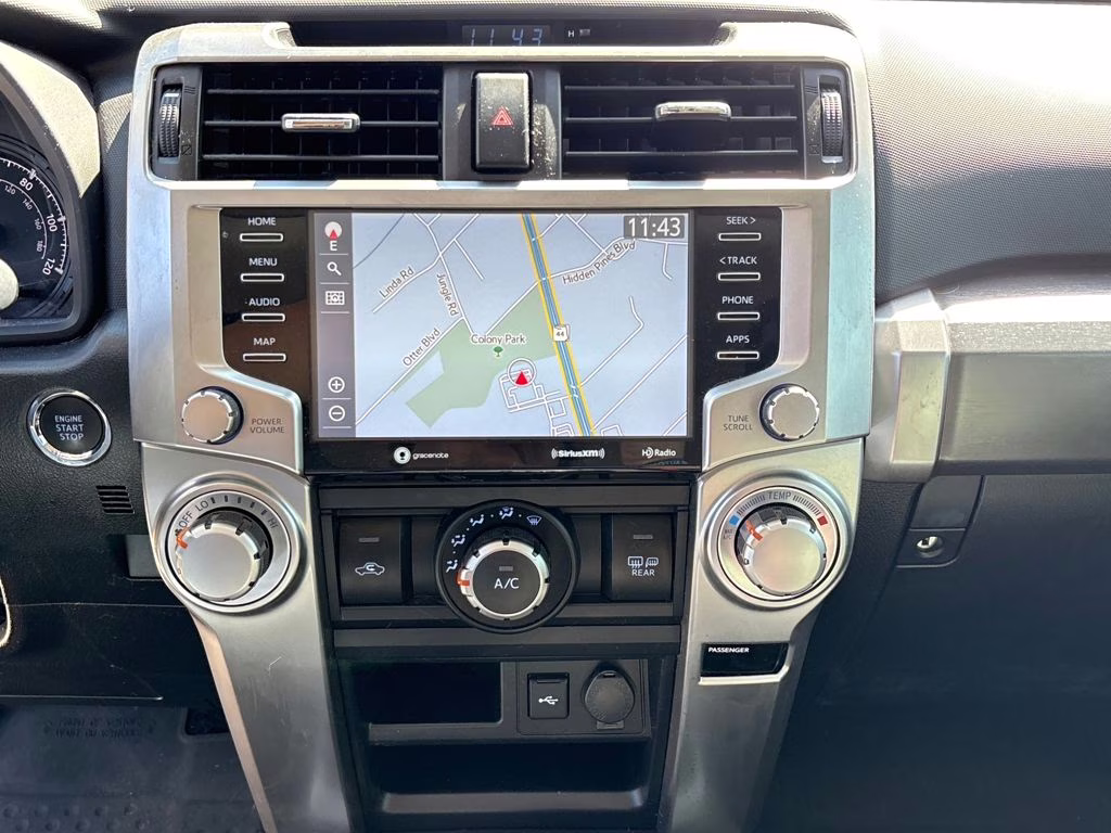 2022 White Toyota 4Runner SR5 Premium 4X4 SUV