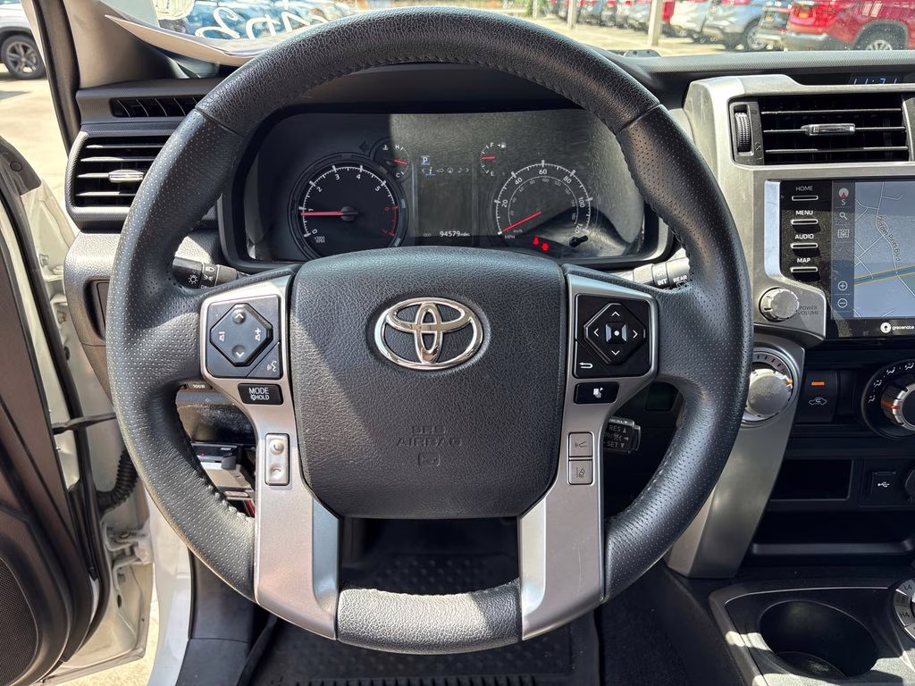 2022 White Toyota 4Runner SR5 Premium 4X4 SUV