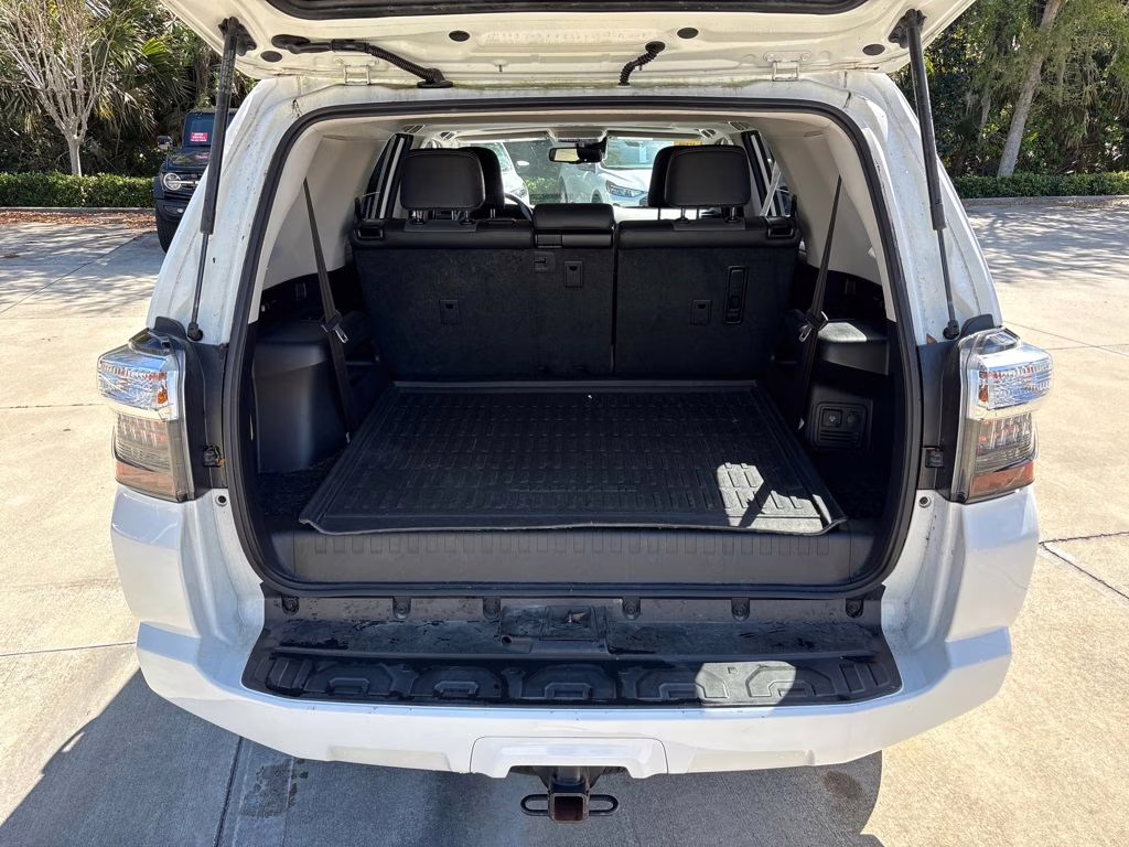 2022 White Toyota 4Runner SR5 Premium 4X4 SUV