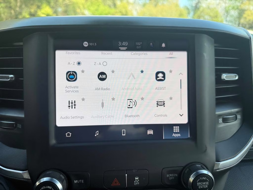 2024 Diamond Black Crystal Pearlcoat Ram 2500 Big Horn 4X4 Truck