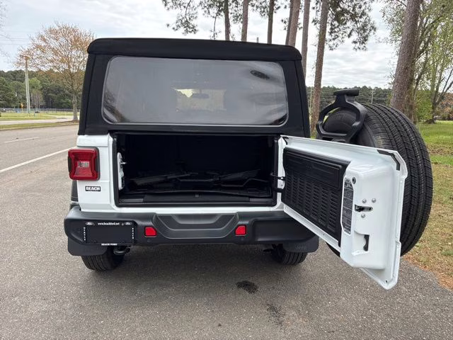 2020 Bright White Clearcoat Jeep Wrangler Unlimited Sport S 4X4 SUV