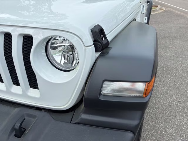 2020 Bright White Clearcoat Jeep Wrangler Unlimited Sport S 4X4 SUV