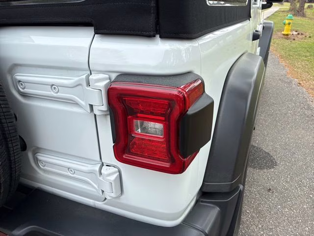 2020 Bright White Clearcoat Jeep Wrangler Unlimited Sport S 4X4 SUV