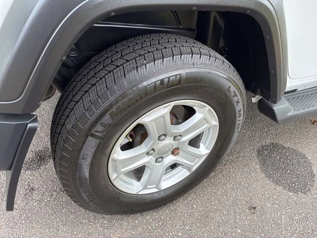 2020 Bright White Clearcoat Jeep Wrangler Unlimited Sport S 4X4 SUV