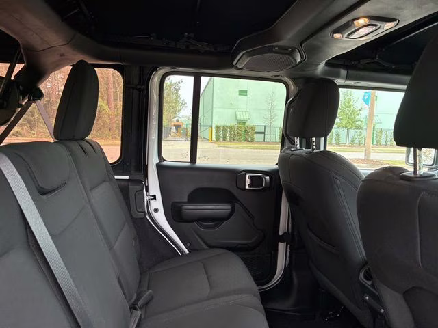 2020 Bright White Clearcoat Jeep Wrangler Unlimited Sport S 4X4 SUV