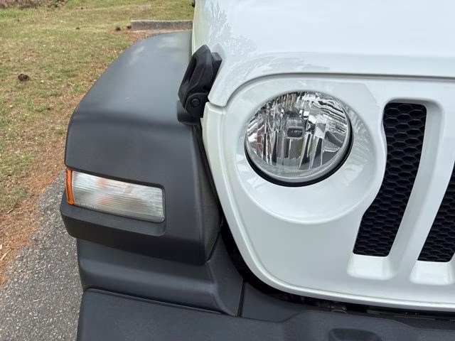 2020 Bright White Clearcoat Jeep Wrangler Unlimited Sport S 4X4 SUV