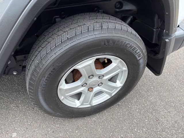 2020 Bright White Clearcoat Jeep Wrangler Unlimited Sport S 4X4 SUV