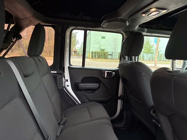 2020 Bright White Clearcoat Jeep Wrangler Unlimited Sport S 4X4 SUV