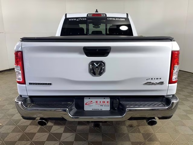 2023 Bright White Clearcoat Ram 1500 Big Horn 4X4 Truck