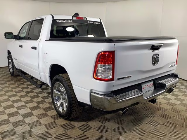 2023 Bright White Clearcoat Ram 1500 Big Horn 4X4 Truck