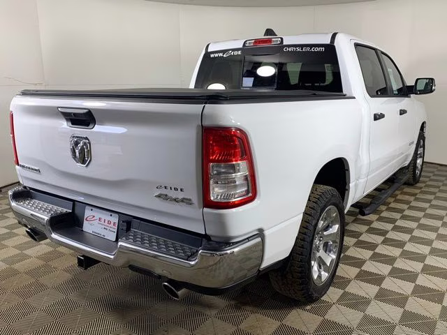2023 Bright White Clearcoat Ram 1500 Big Horn 4X4 Truck