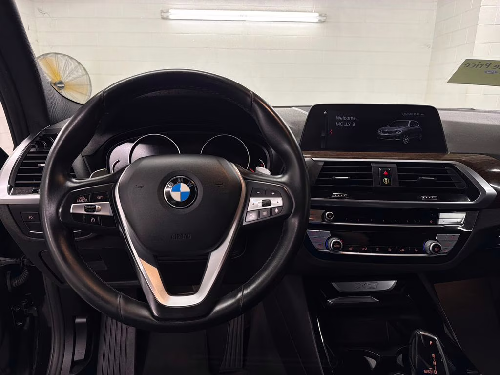 2020 Jet Black BMW X3 sDrive30i RWD SUV